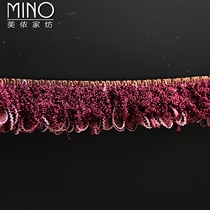 Lace double yarn lace burrs ribbon spring high-grade handmade boutique 1 m curtain Pillow sofa decoration zero cut