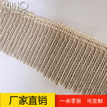 Fine curtain decoration accessories row beard new row pennant lace rope foreign trade accessories 12 5 m pillow braid