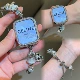 Серебряный ремень перья совы с однократным буровым оболочкой