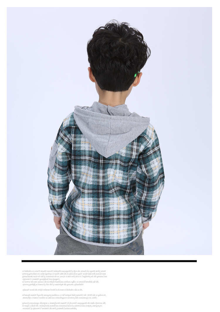 Chemise garcon à manche longue - Ref 2077970 Image 26