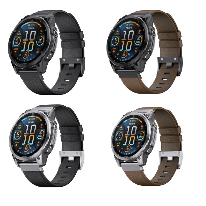 Suitable for Garmin Fenix8 51mm Fenix7 Pro Smart Watch Genuine Leather Replacement Strap Thai Tairshi 7