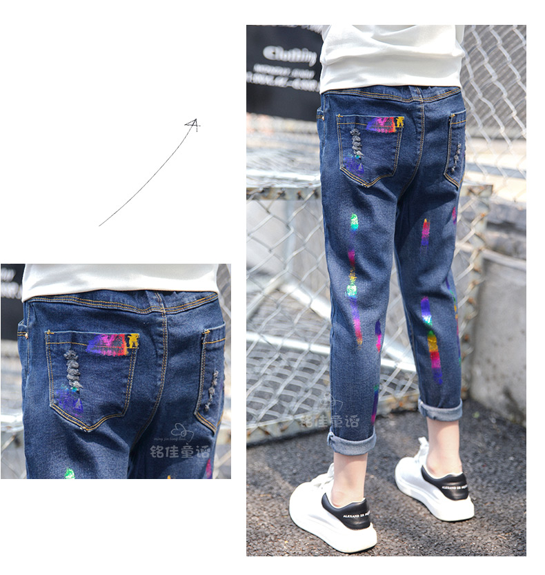 Pantalon fille 6301KZ010 - Ref 2064782 Image 47