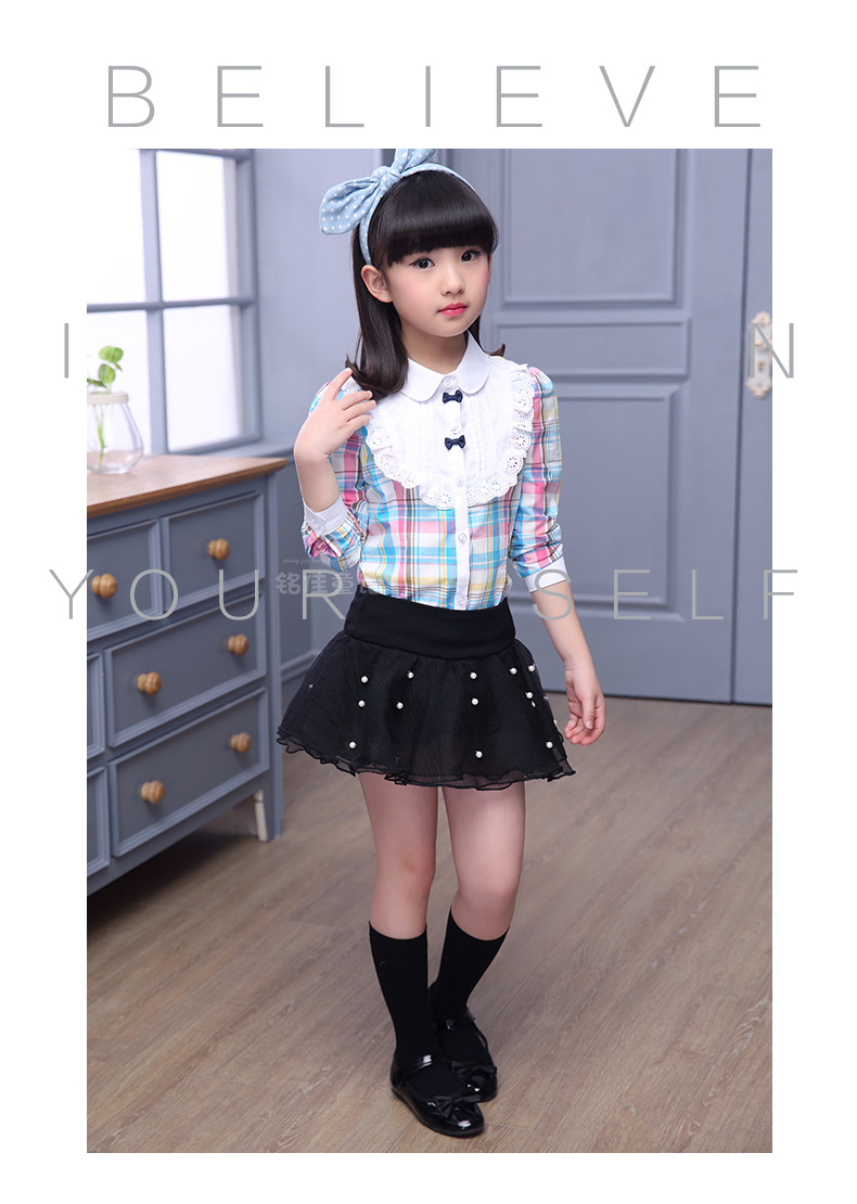 Chemise fille à manche longue - Ref 2088835 Image 76