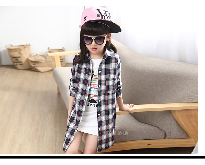 Chemise fille à manche longue - Ref 2087444 Image 71