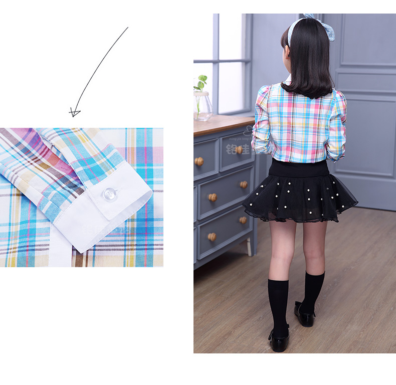 Chemise fille à manche longue - Ref 2088835 Image 74