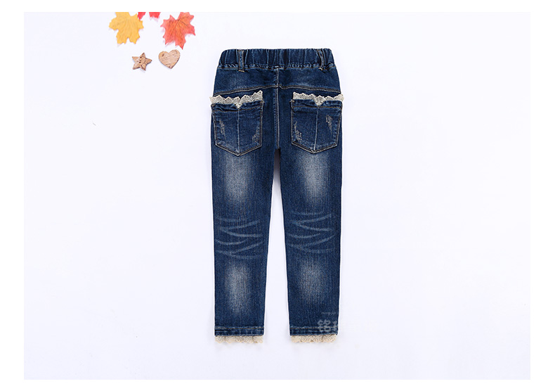 Pantalon fille 6355KZ240 en toile - Ref 2065140 Image 41
