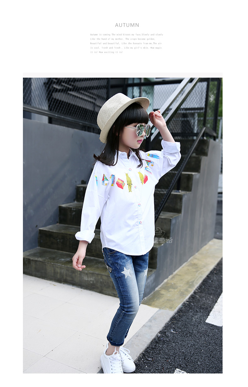 Chemise fille à manche longue - Ref 2087977 Image 76