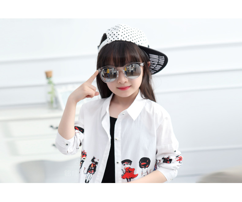 Chemise fille à manche longue - Ref 2088836 Image 61