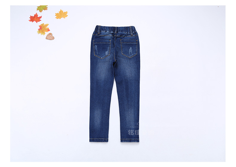 Pantalon fille 6301KZ007 en toile - Ref 2064783 Image 72