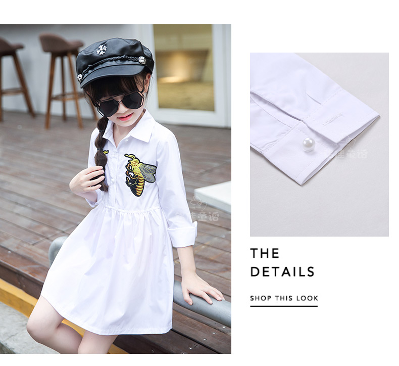 Chemise fille à manche longue - Ref 2087751 Image 27