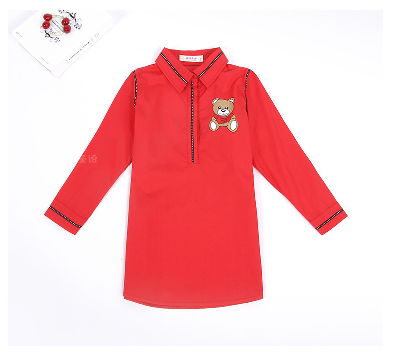 Chemise fille à manche longue - Ref 2088837 Image 93