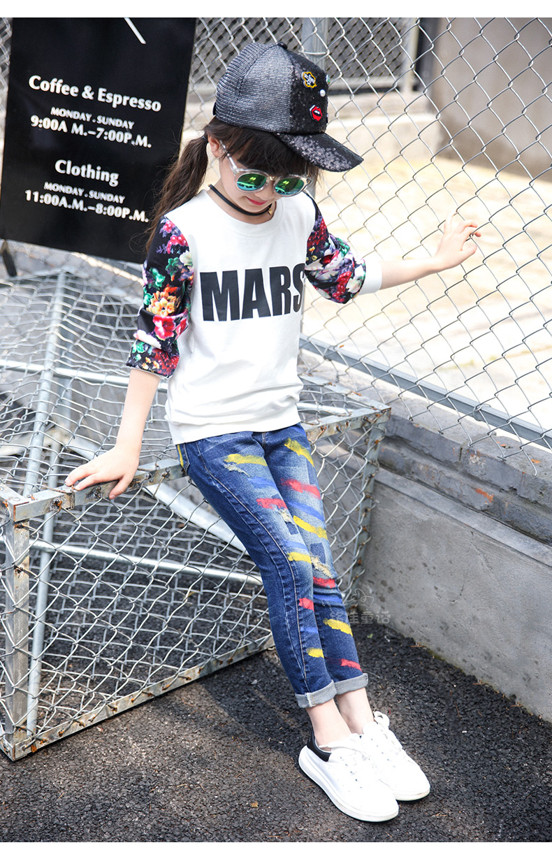 Pantalon fille 6301KZ131 en toile - Ref 2064784 Image 28