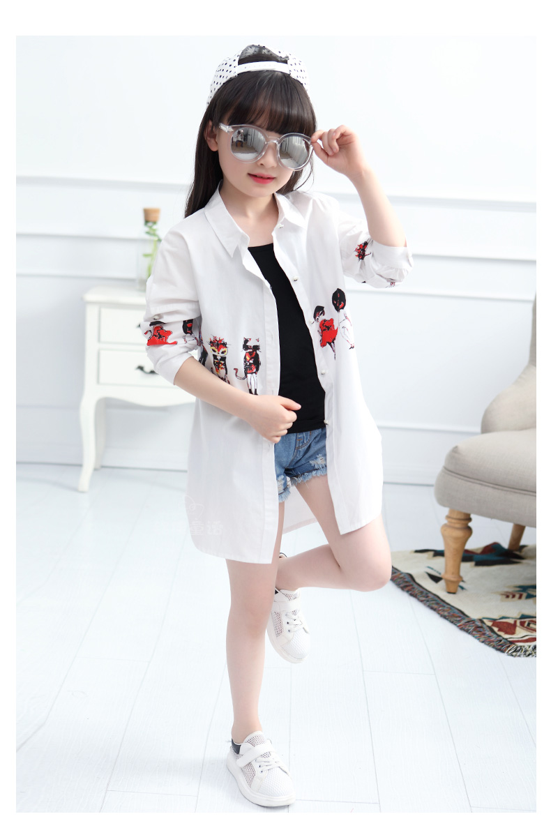 Chemise fille à manche longue - Ref 2088836 Image 57