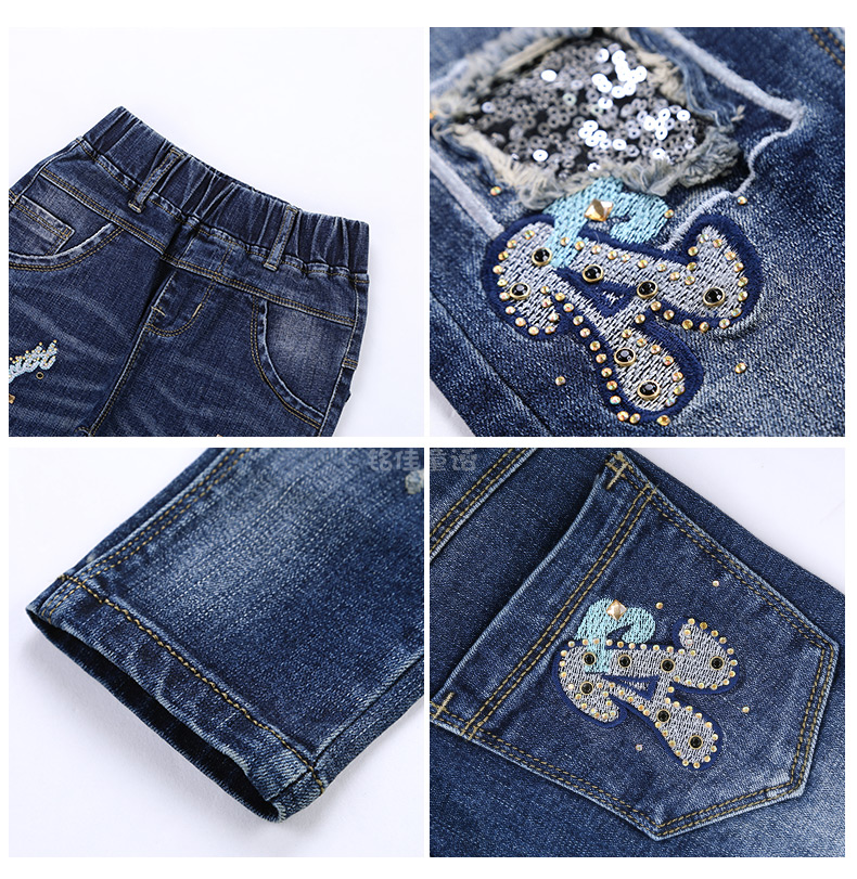 Pantalon fille 6355KZ237 en toile - Ref 2065201 Image 33
