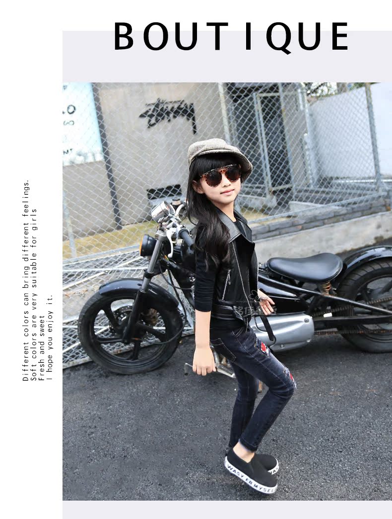 Gilet fille en cuir - Ref 2071103 Image 73