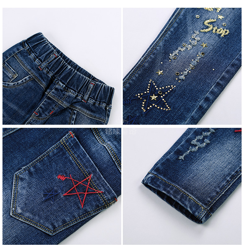 Pantalon fille 6355KZ248 en toile - Ref 2065207 Image 33