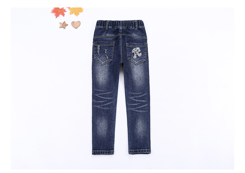 Pantalon fille 6355KZ237 en toile - Ref 2065201 Image 71