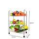 kệ chén nhựa Kệ đựng bát đĩa nhiều tầng giá bếp inox dày 304 trái cây di động rau quả nhỏ - Trang chủ móc dán