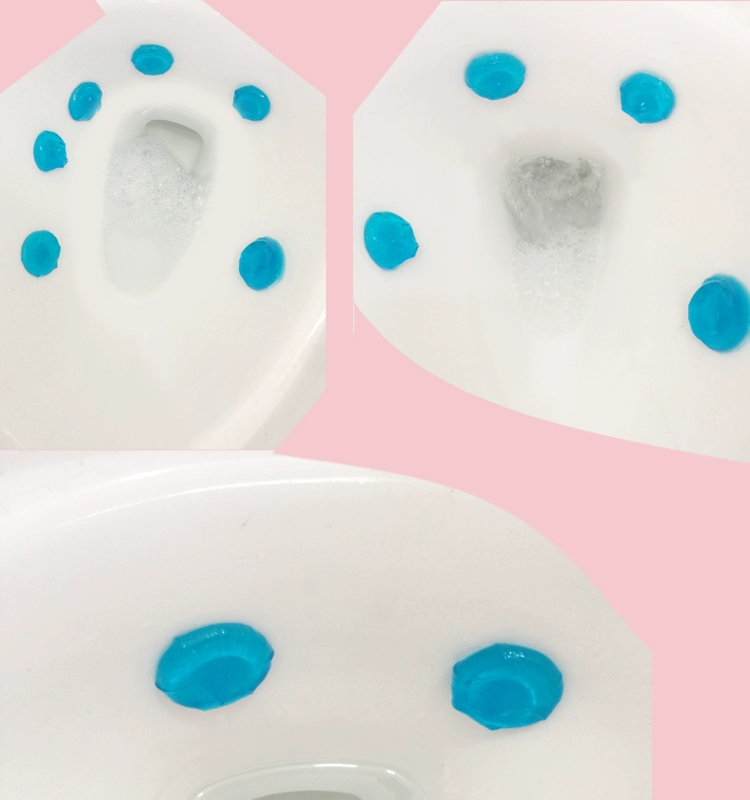 5 Hộp vệ sinh Súng ra hoa Nhà vệ sinh Nhà vệ sinh Nhà vệ sinh Khử mùi Hương thơm Nước hoa vệ sinh Gel thơm - Trang chủ lau sàn sunlight