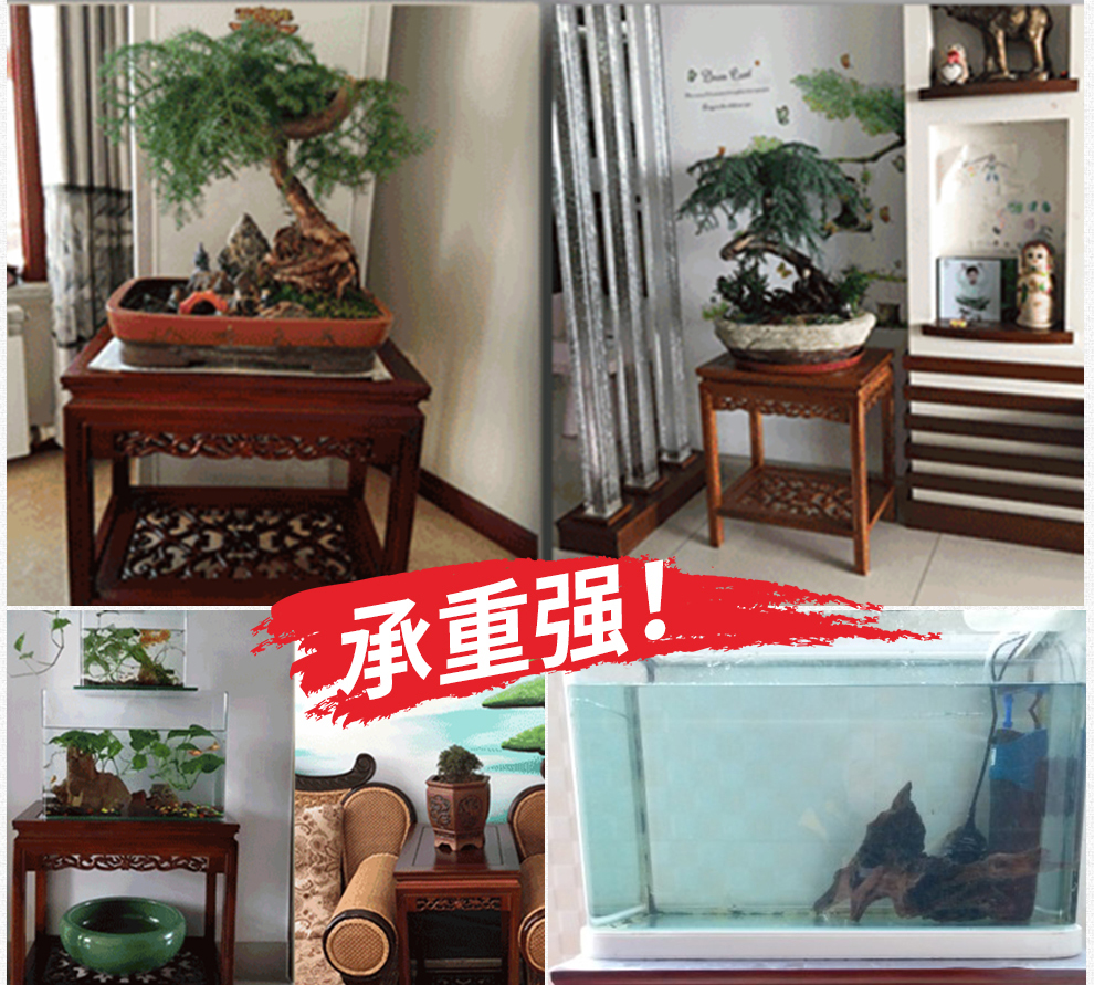 Đơn giản hiện đại gỗ rắn đứng cá bể kệ hoa bạch đàn hoa vài cây cảnh bàn đá phòng khách sàn gỗ - Kệ kệ trang trí phòng ngủ