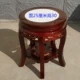 Gỗ chậu hoa phòng khách bonsai bể cá lắp đặt đơn giản châu Âu ban công nội thất gỗ rắn hoa đứng bàn hoa ngắn - Kệ kệ thông minh