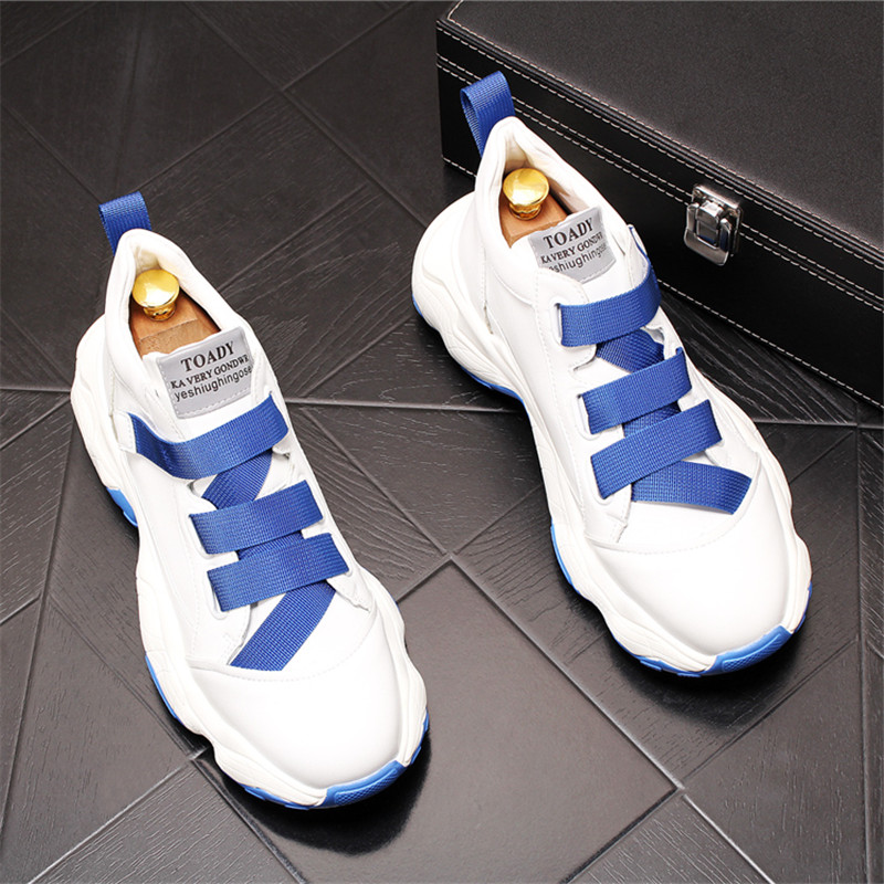 European station men's shoes daddy shoes men's ins trend all-match heightening thick-soled sports casual shoes white tide men's tall tube