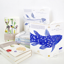 Jiukoushan notebook DaparoMINI NOTE mini 7 Secret animal and plant science Art Notebook