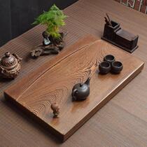 Chicken winged Wood tea tray solid wood whole drainage household kung fu tea set tea tray tea sea special large