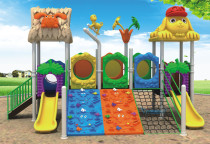 Kindergarten large slide Children Outdoor small doctor combination toy plastic community outdoor play toy equipment