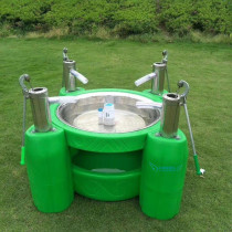 Children play water table water table kindergarten game pressurized water self-circulation toy table Waterfall slide water pump