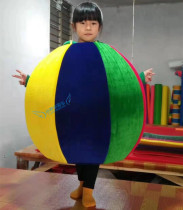 Childrens sensory training game props kindergarten body intelligent colorful Penguin outdoor parent-child game activity equipment