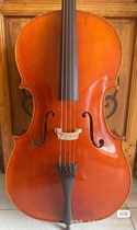 Two-quarter handmade childrens cello for grade examinations teaching competitions and orchestra performances