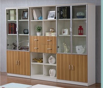Simple modern filing cabinet filing cabinet filing cabinet free storage cabinet wooden with glass door