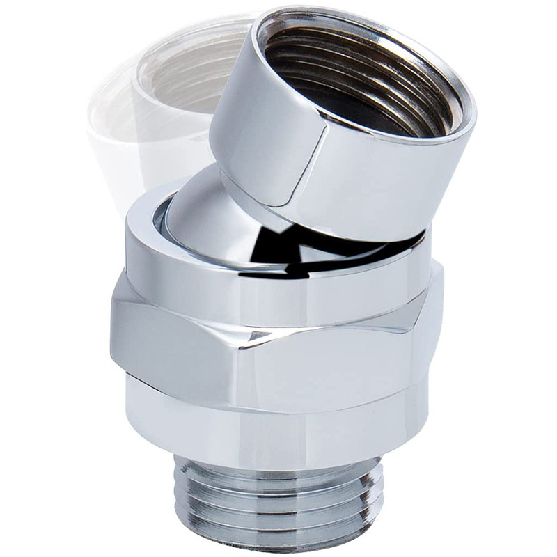 Shower Head Top Spray Universal Head 1/2 Inch All-Copper Swivel Connector Accessories Handheld Shower Head Adjustable Swing Elbow Shower Head Top Spray Universal Head 1/2 Inch All-Copper Swivel Connector Accessories Handheld Shower Head Adjustable Swing Elbow