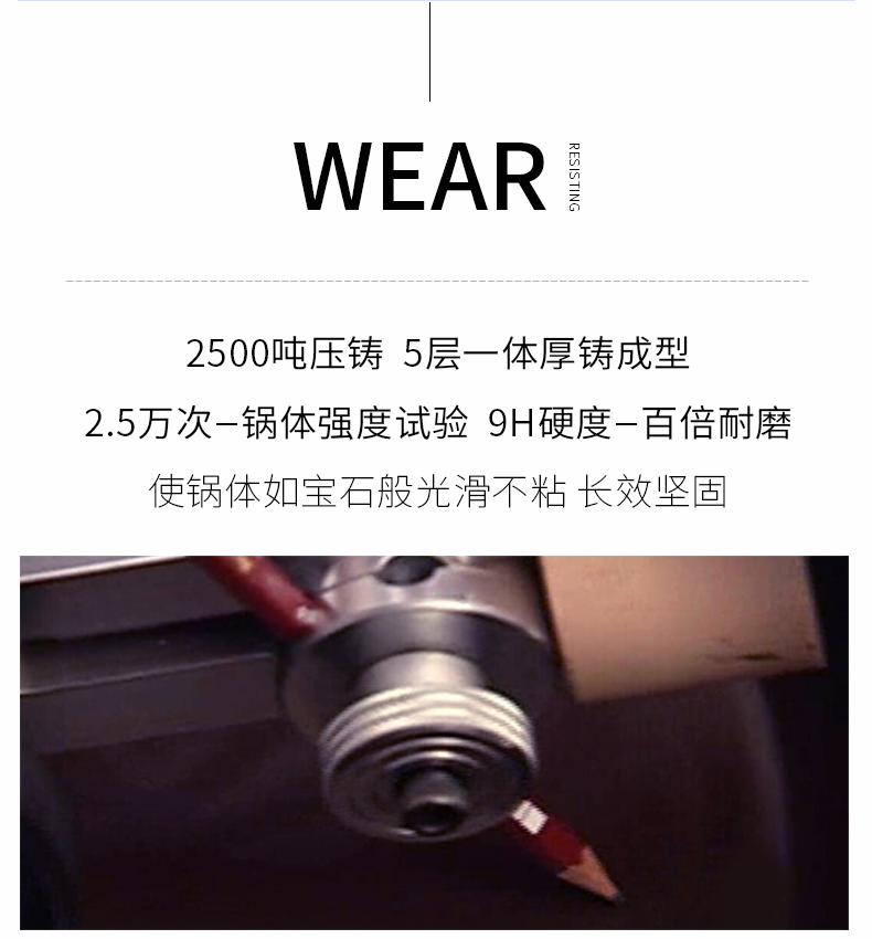 Highcook Hanku Hàn Quốc nhập khẩu nồi sapphire nồi cảm ứng wok không dính chảo nhà xoong