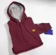 Áo hoodie thêu áo len trùm đầu cộng với áo hoodie nhung nam và nữ eminem đôi tiêu chuẩn đích thực phiên bản Mỹ hoodie đen