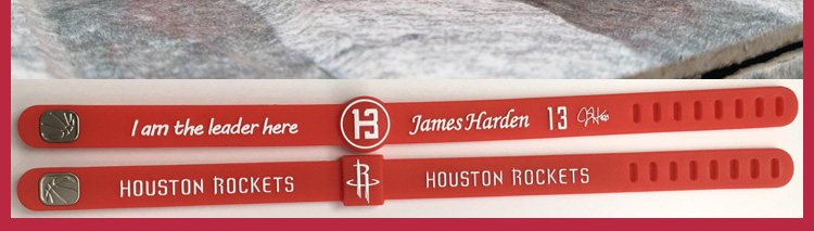 Vòng đeo tay Nba nam bóng rổ thể thao thư viện OU thư viện James Kobe Harden Vòng đeo tay silicon chính hãng 	lưới bóng rổ sodex