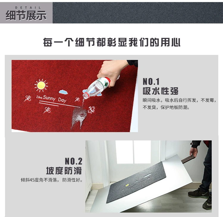 lối vào hộ gia đình Thảm nhập tiền sảnh bên ngoài cửa chà thảm chùi chân đất cửa vào bụi phía trước vào chân hiện đại - Thảm sàn tấm xốp lót sàn