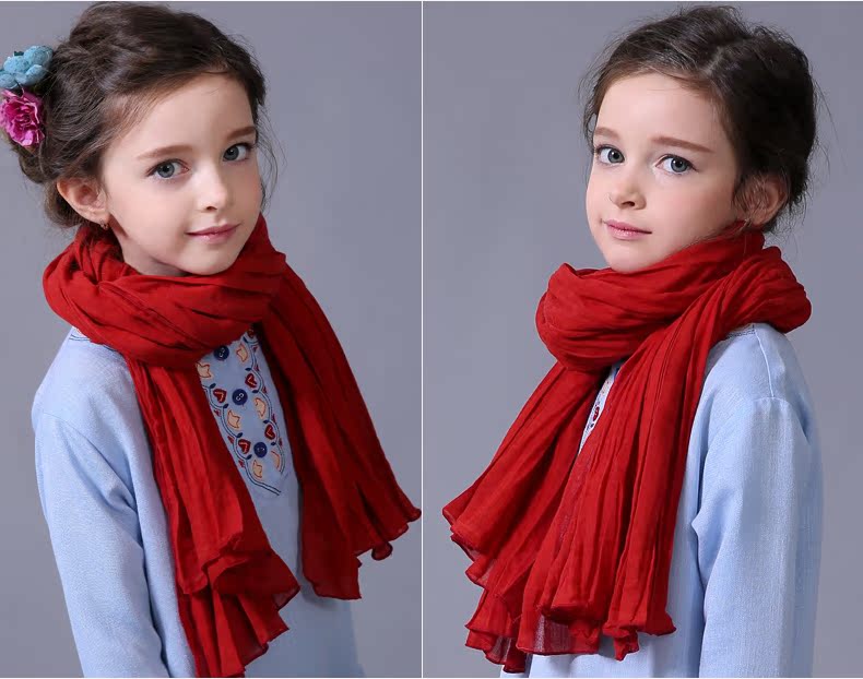 Echarpe fille MIQIDIDA en coton - Ref 2143211 Image 82