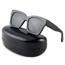 Sunglasses 2020 New Tide men driving special frame box driver polarized sunglasses female Korean tide