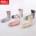 Vớ trẻ em Nam Cực mùa xuân và mùa thu mùa đông cotton ống bé trai và bé gái vớ 1-3-5-7 tuổi quần tất giả bốt cho bé gái Vớ