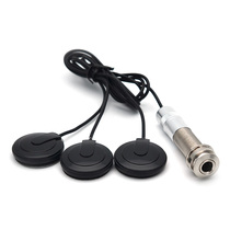 Three-head patch pickup Guitar violin pickup EQ patch pickup 6 35 tail nail beep piece