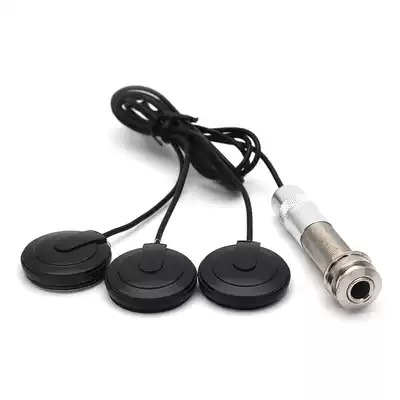 Three-head patch pickup guitar violin pickup EQ patch pickup 6 35 tail nail buzzer