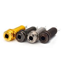 Guitar tail nail plug Guitar pickup welding output jack 6 35 tail nail socket strap nail four colors