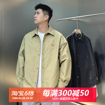 2024 Spring New High Quality Japanese Retro Loose Casual Coach Jacket Mens Jacket Lapel Jacket