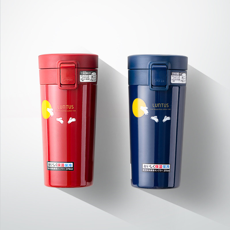 Japan ASVEL coffee cup insulation cup female student Korean version of the vacuum water cup portable fresh literary accompanying cup male