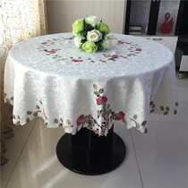 Foreign trade original computer embroidered tablecloth Table cloth Tea tablecloth square delicate tablecloth