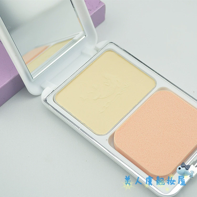 Authentic 包邮 diễn đàn tuyệt vời sản phẩm trong nước nàng tiên cá bột ướt và khô 10g hộp màu tím phần dài màu trắng phấn phủ whoo vàng