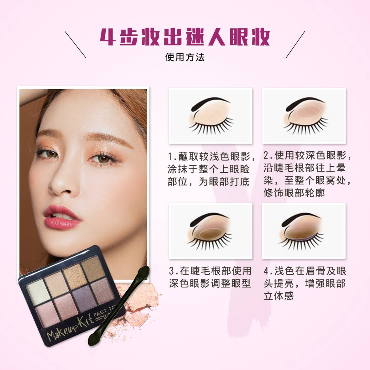 Đông Đông 咚咚 妆 小 小 彩 彩 彩 眼 眼 眼 眼 眼 - Bộ sưu tập trang điểm colourpop bảng mắt
