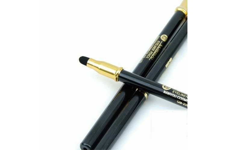 Authentic không thấm nước xoay mắt bóng bút mở mắt sáng bút nằm tằm sáng chất lỏng ngọc trai bút kẻ mắt bút trang điểm mắt - Bút kẻ mắt eyeliner dạng chì